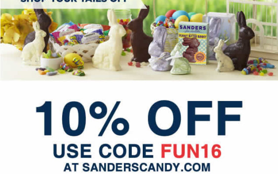 Sanders Chocolate Candy Coupon Code