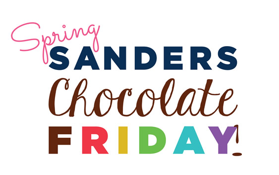 Chocolate Friday sale Sanders Chocolate Candy 2016