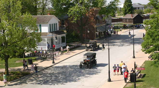 Greenfield Villages Mainstreet District Henry Ford FunInTheD Fun In The D