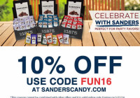 Sanderscandy.com Coupon Codes April 2016 (10% discount)