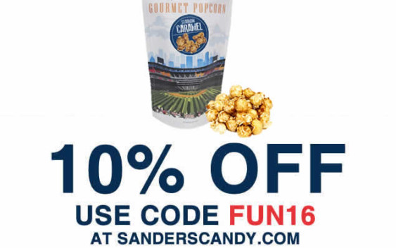 Sanders Chocolate National Caramel Popcorn Day FunInTheD Fun In Detroit Michigan