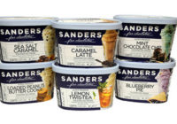 Sanders Ice Cream – Six New Flavors