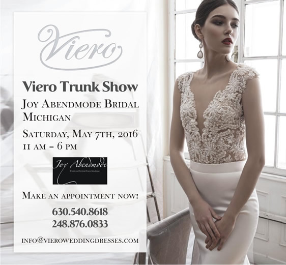 Viero Joy Abendmode Bridal Royal Oak Trunk Show Michigan Brides 2016 Fun In The D Wedding Engagement Diamond Rings Briday