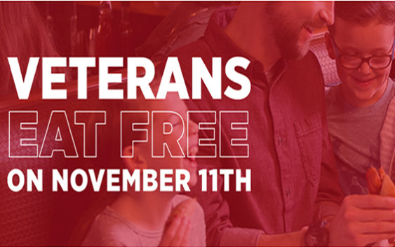 Veterans Day deals- Veterans Eat Free 2016